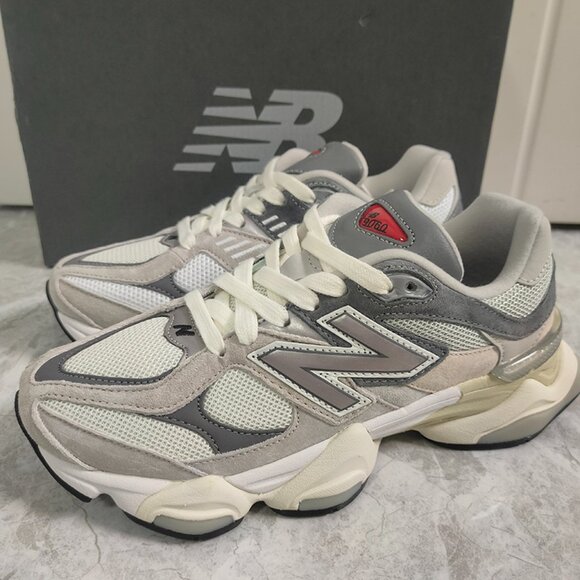 New Balance 9060 Rain Cloud Grey - Picture 1 of 9